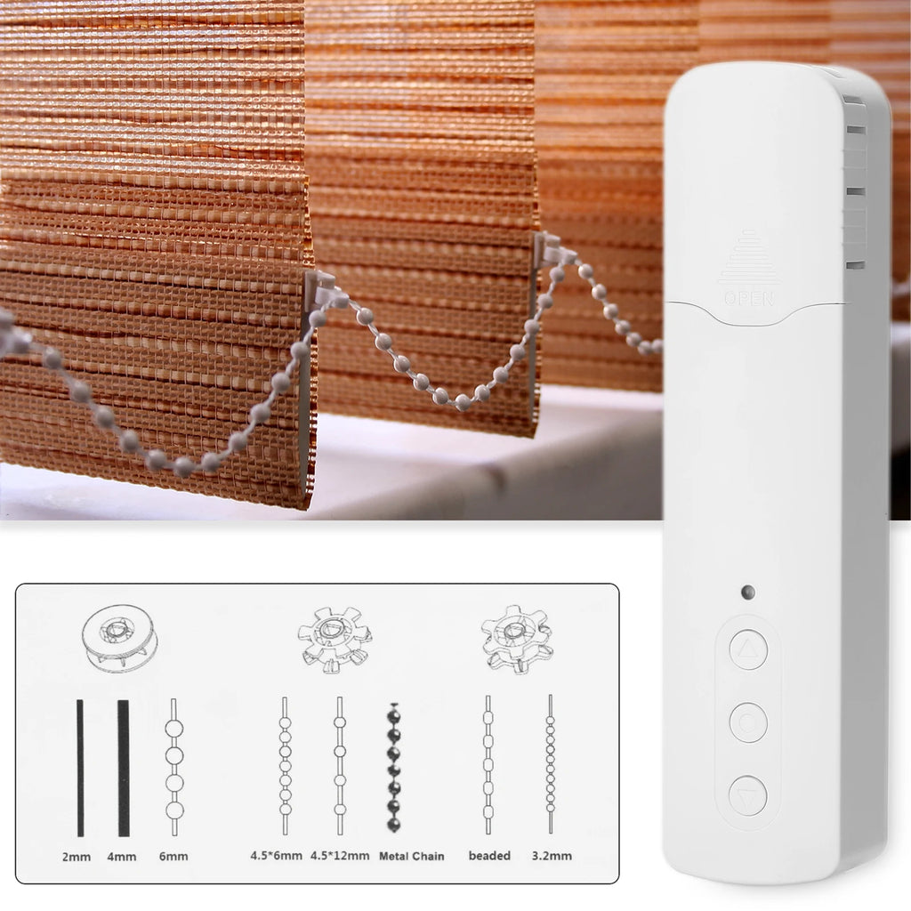 Smart WiFi Electric Curtain Motor - Voice Control for Alexa & Google Home