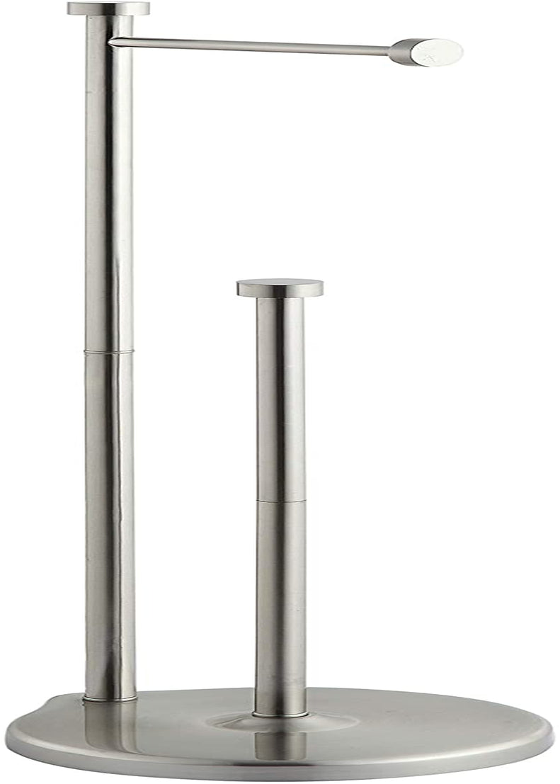 Freestanding Bathroom Toilet Paper Holder with Reserve for Jumbo Rolls